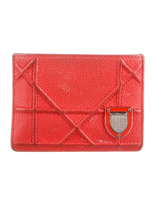 Christian Dior Diorama Card Holder Leather Card Holder