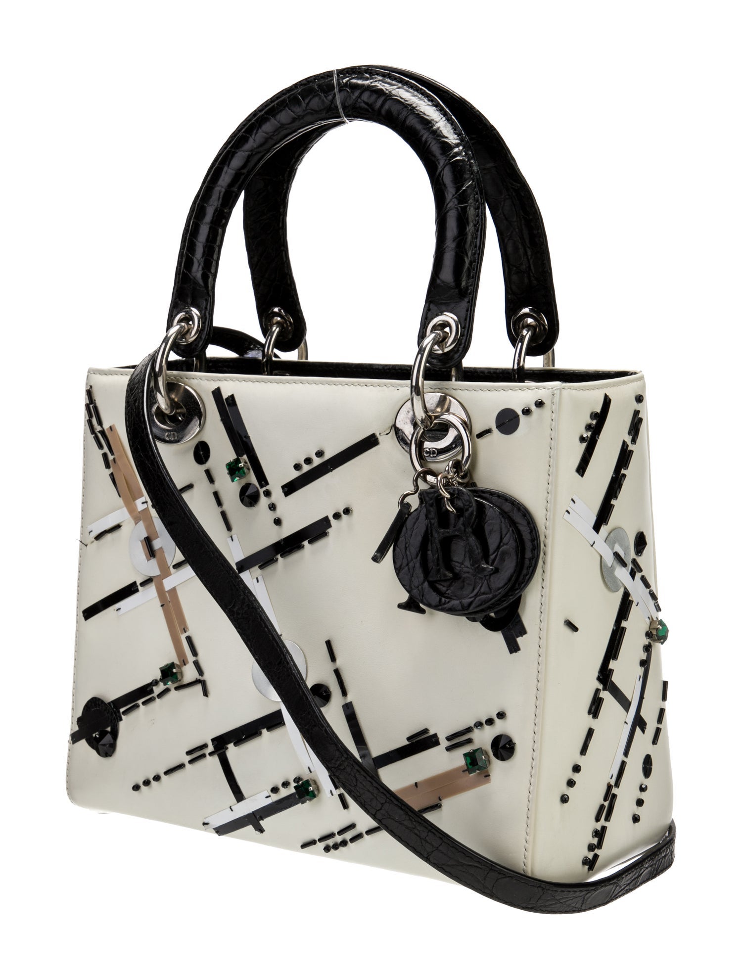 Christian Dior Leather Lady Dior Medium