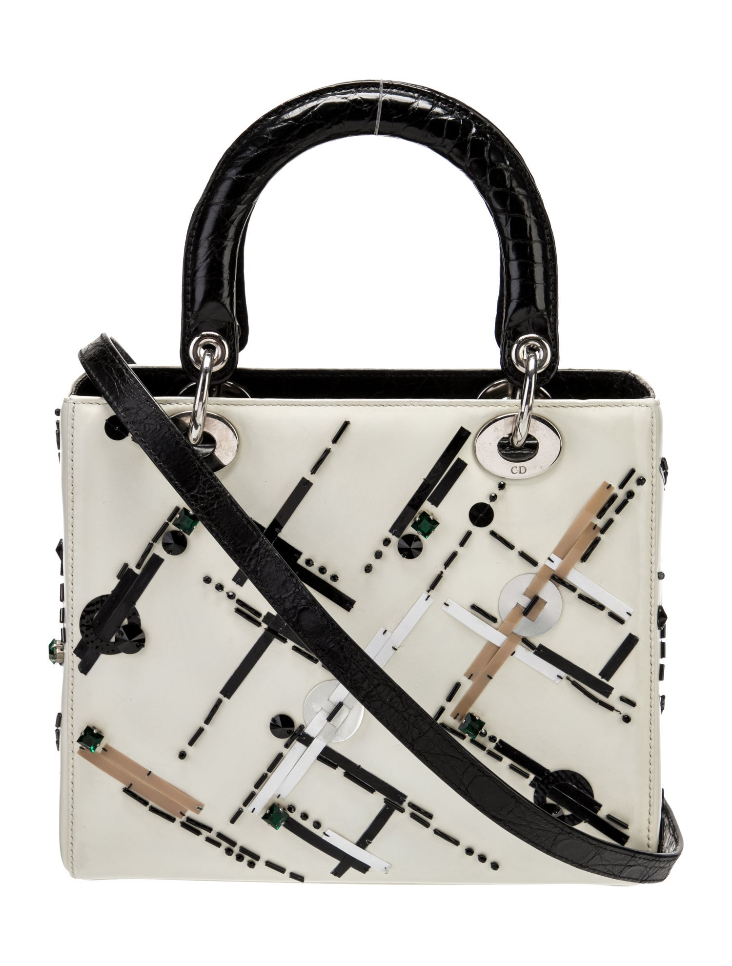 Christian Dior Leather Lady Dior Medium