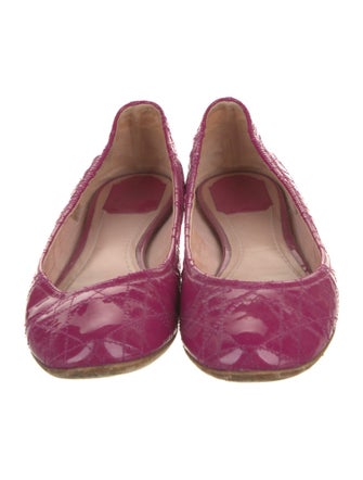 Christian Dior Patent Leather Ballet Flats
