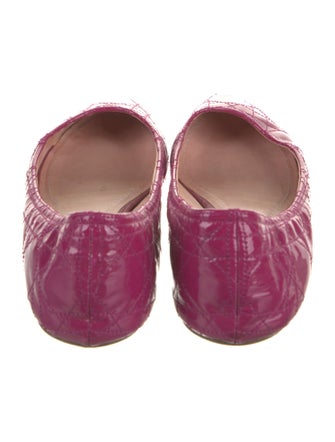 Christian Dior Patent Leather Ballet Flats