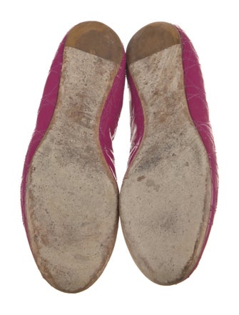 Christian Dior Patent Leather Ballet Flats