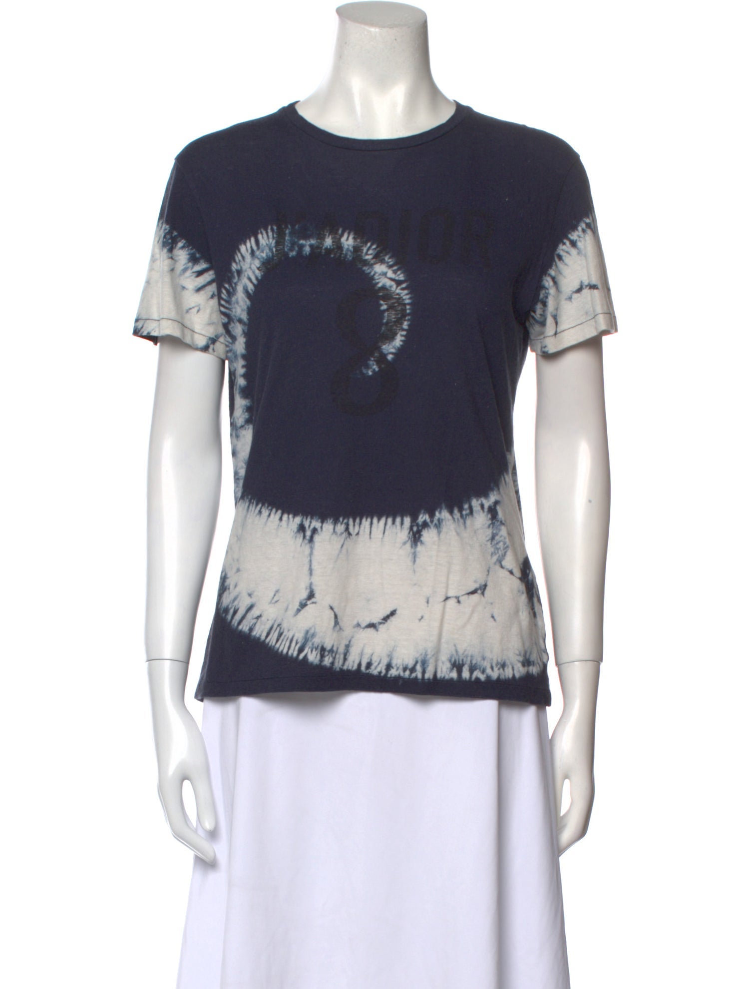 Christian Dior Printed Crew Neck T-Shirt