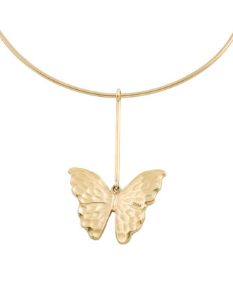 Christian Dior Butterfly Sea Garden Choker Necklace