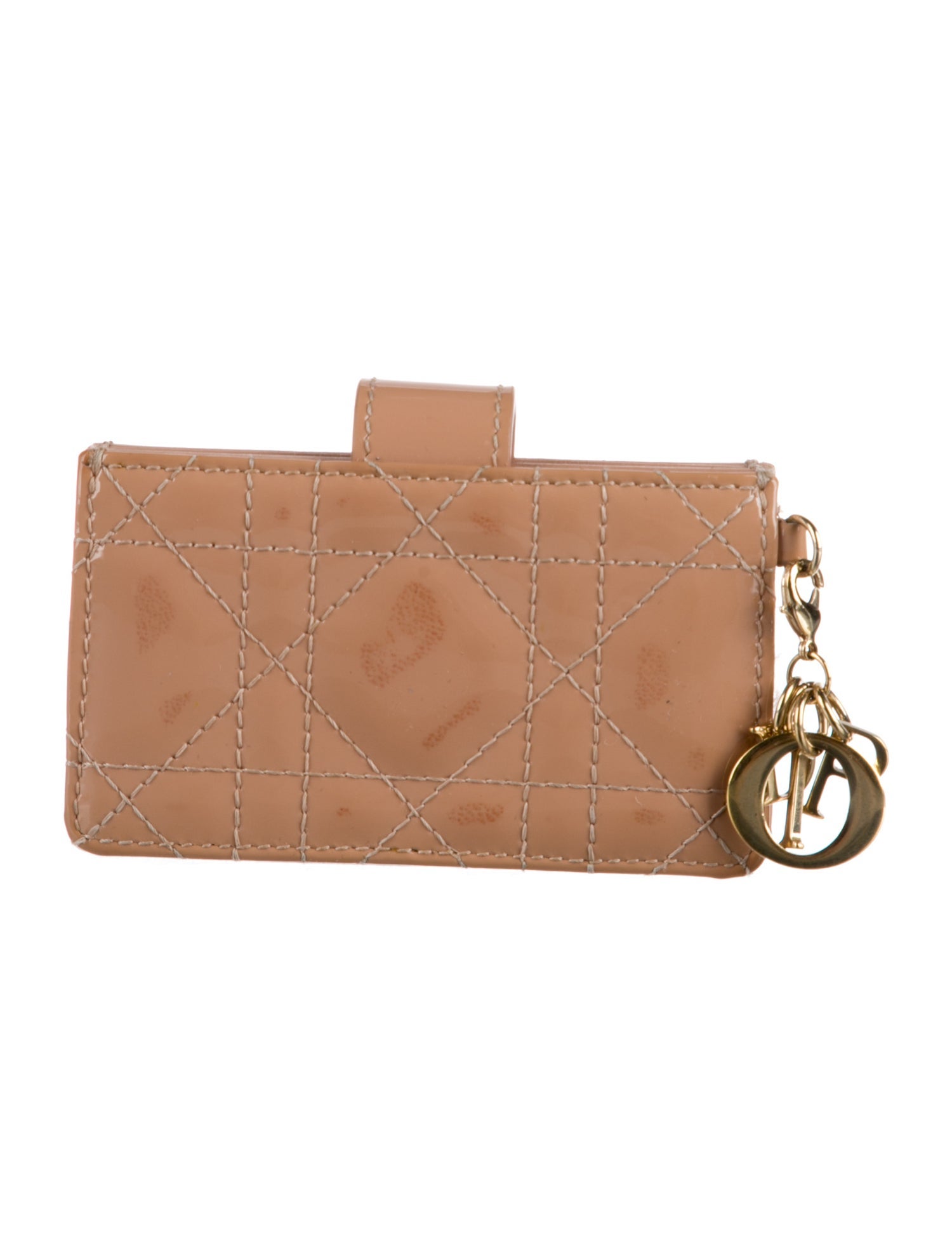 Christian Dior 2019 Lady Dior Jasmine Card Holder Wallet