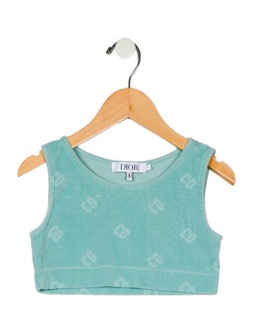 Christian Dior Sizes 7-16 SleeveLess Cropped Top 8