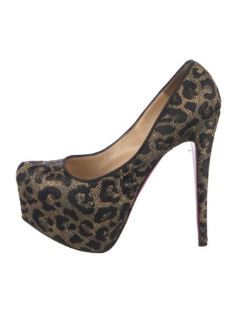 Christian Louboutin Animal Print Pumps
