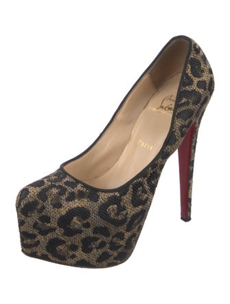 Christian Louboutin Animal Print Pumps