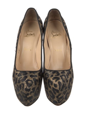 Christian Louboutin Animal Print Pumps