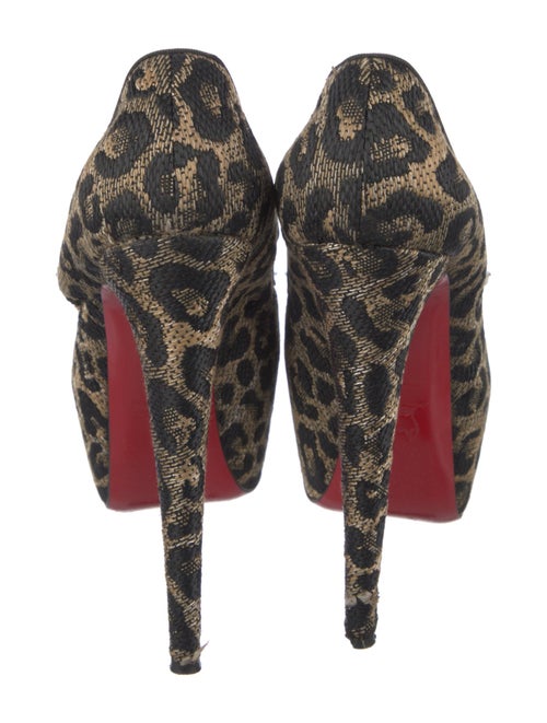Christian Louboutin Animal Print Pumps