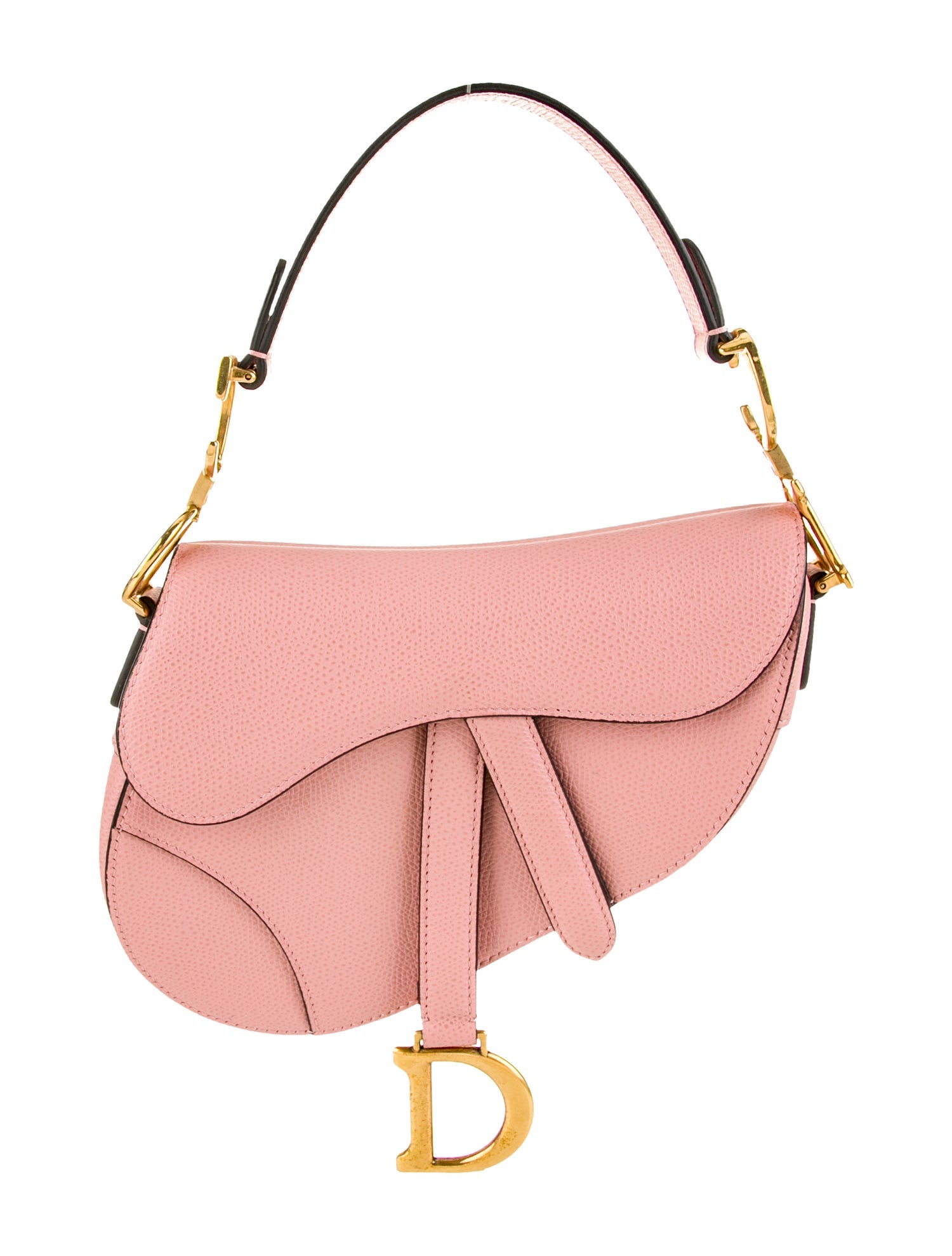 Christian Dior Leather Top Handle Bag