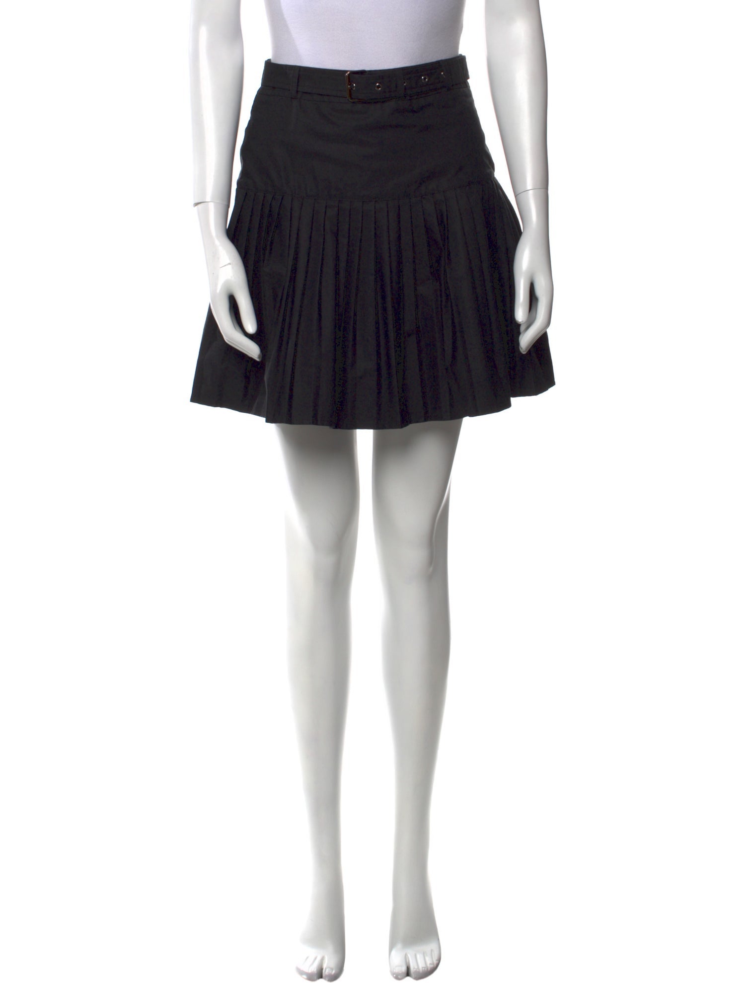 Christian Dior Pleated Accents Mini Skirt w/ Tags