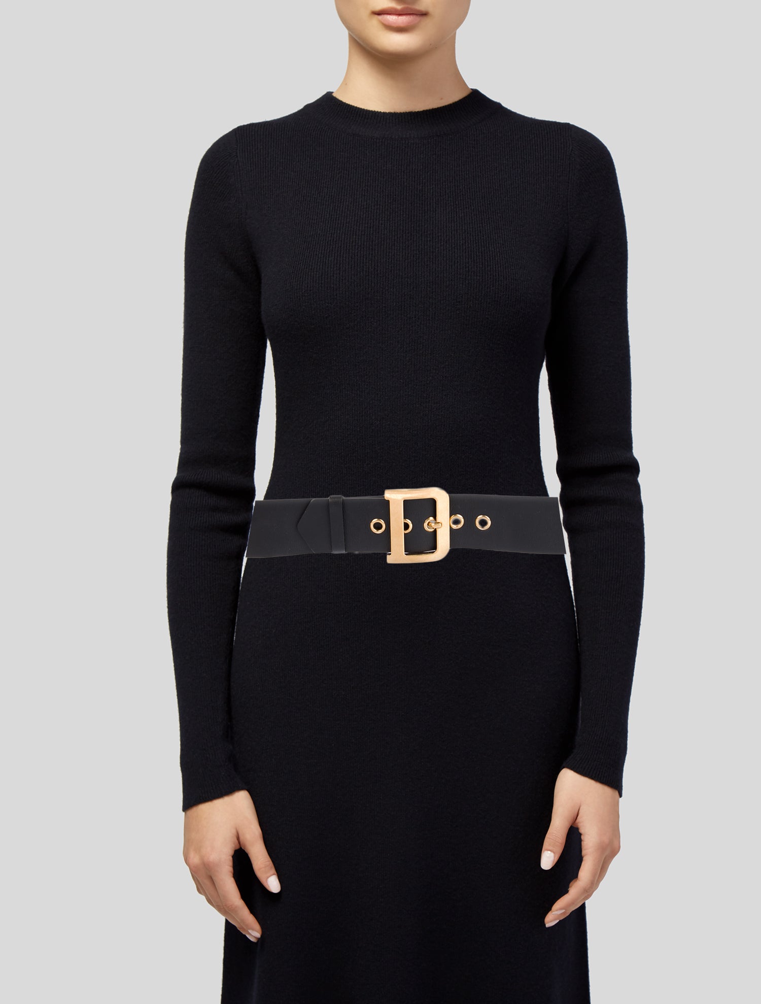 Christian Dior Wide Leather Belt