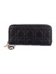Christian Dior 2021 Lady Dior Voyageur Continental Wallet