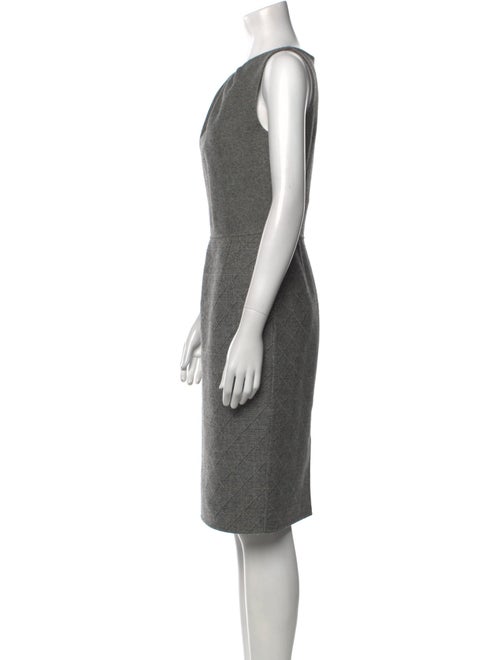 Christian Dior Wool Knee-Length Dress