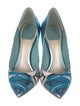 Christian Dior Patent Leather Printed Pumps