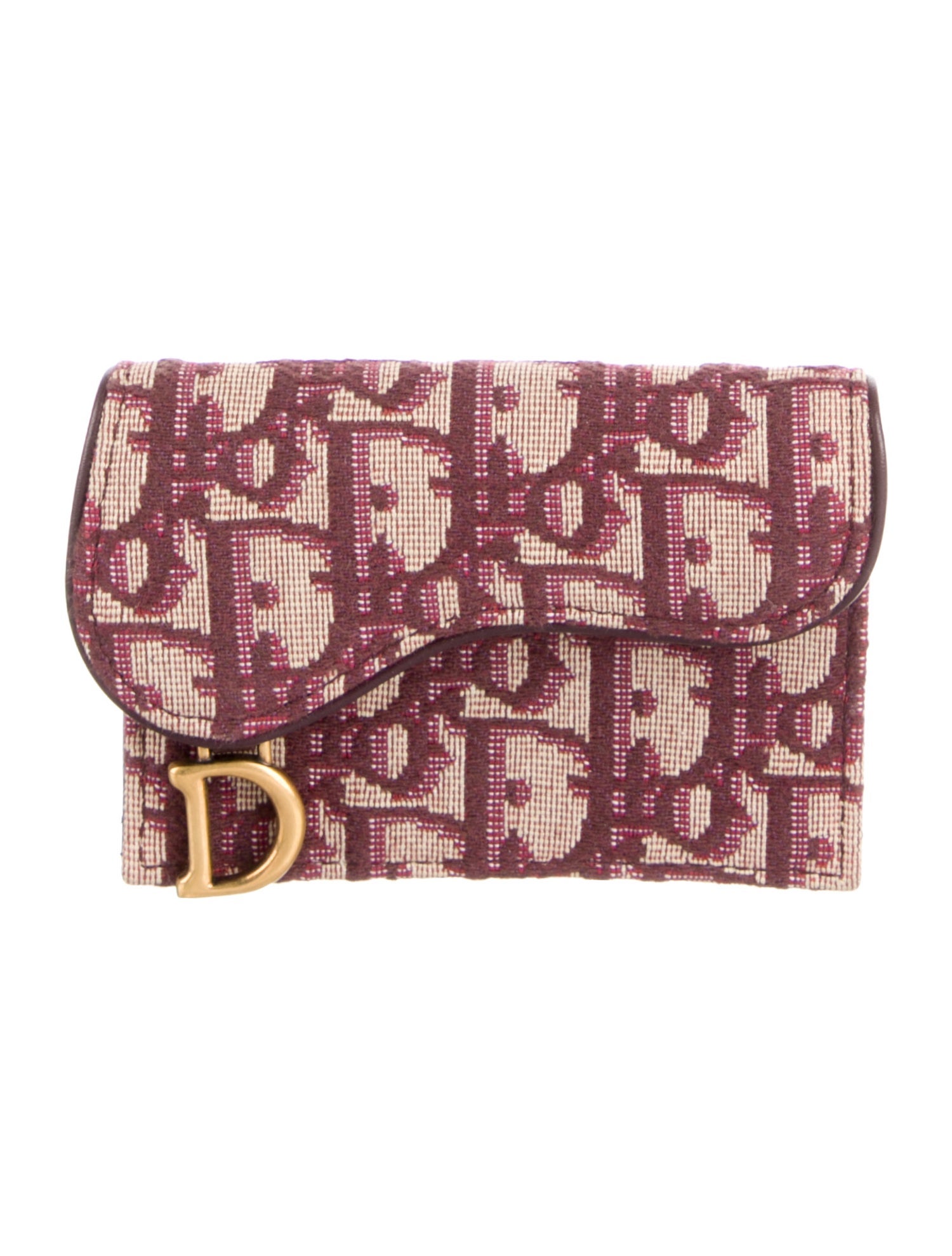 Christian Dior 2019 Saddle Compact Wallet