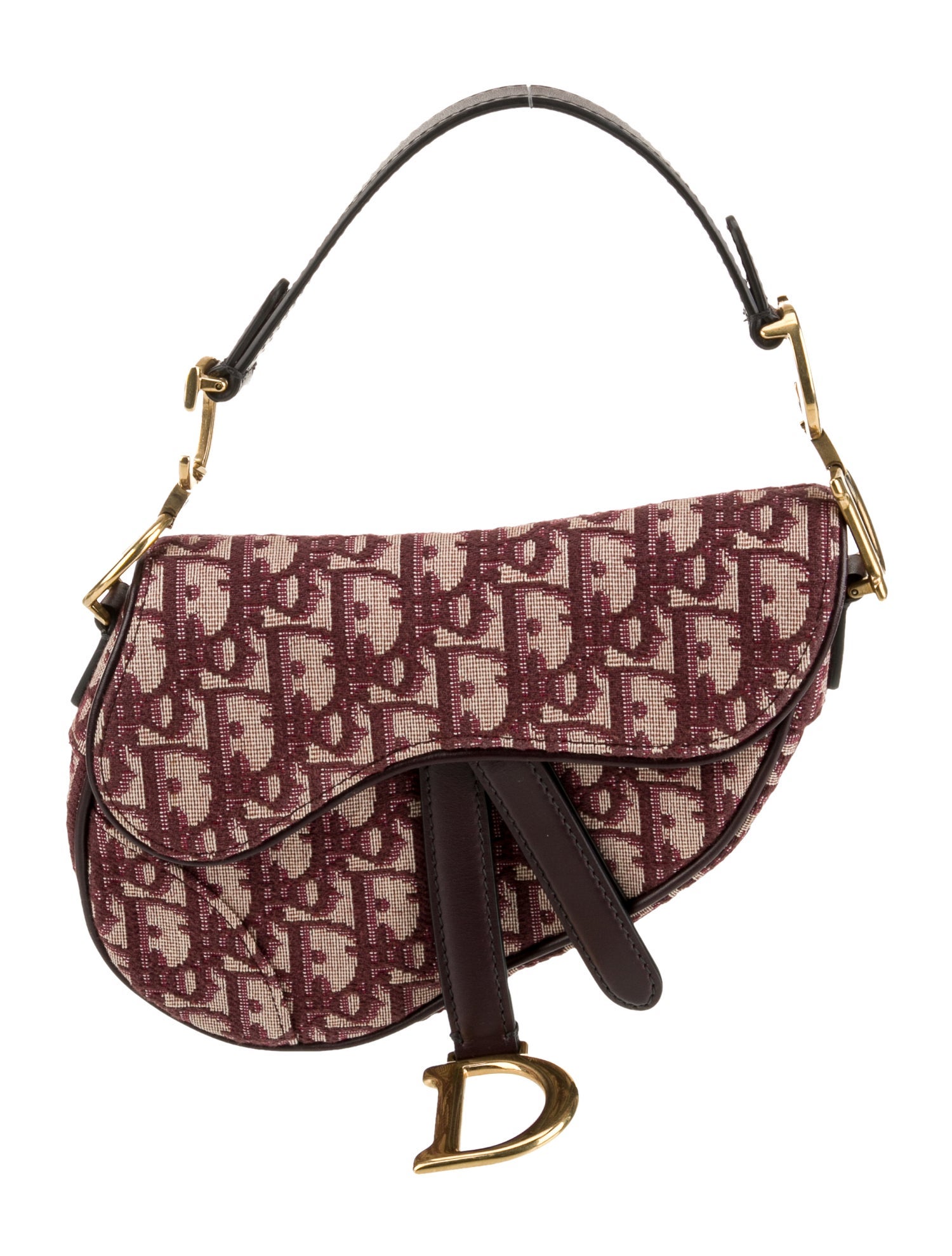 Christian Dior Oblique Jacquard Saddle