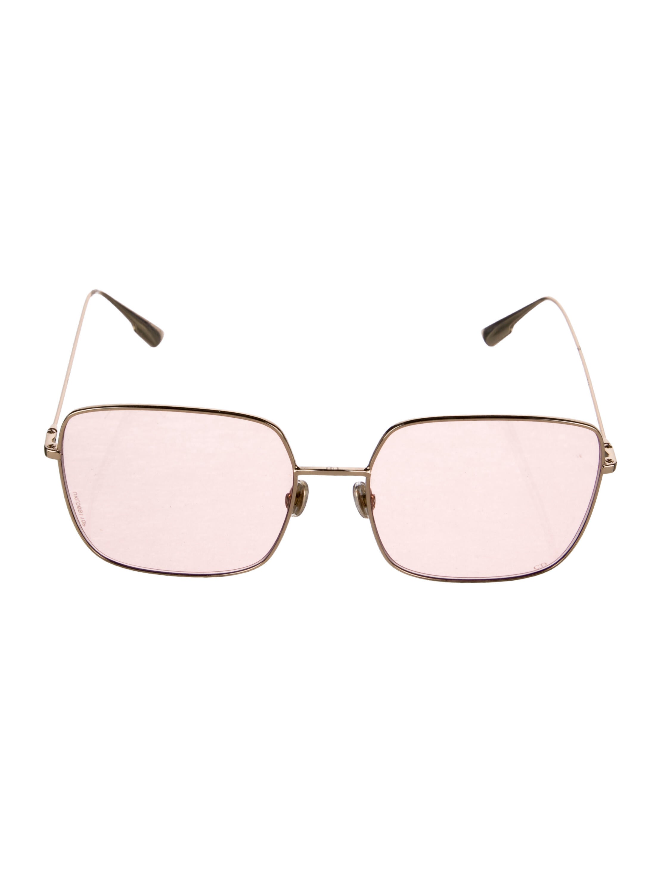 Christian Dior Square Mirrored Sunglasses