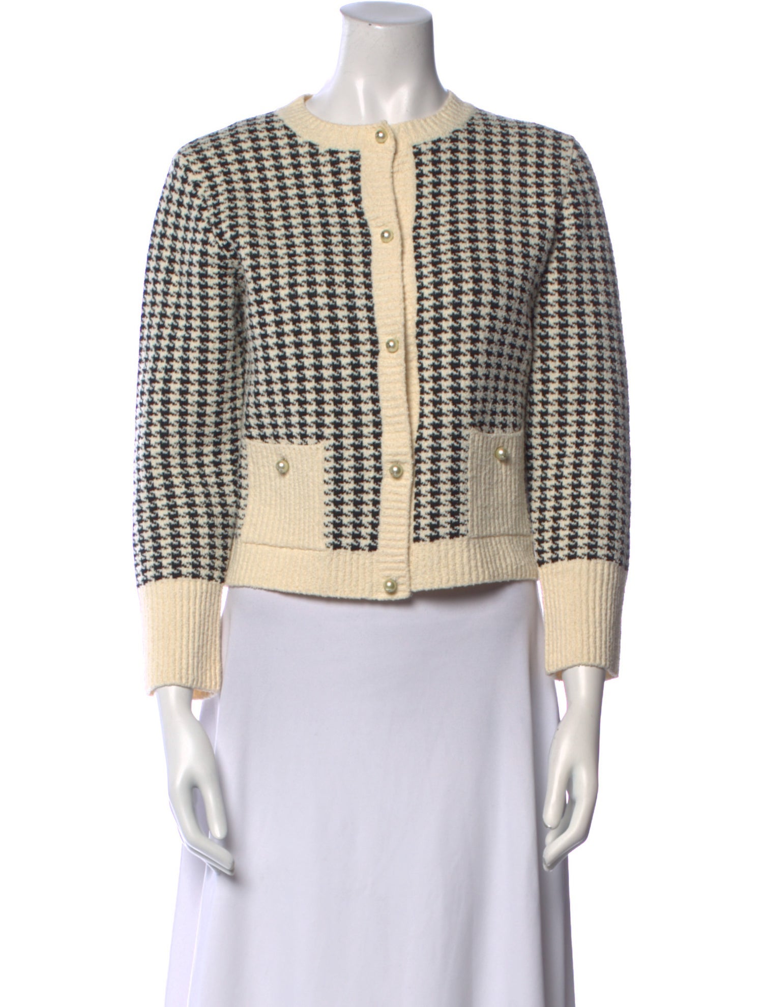 Christian Dior Printed Crew Neck Sweater