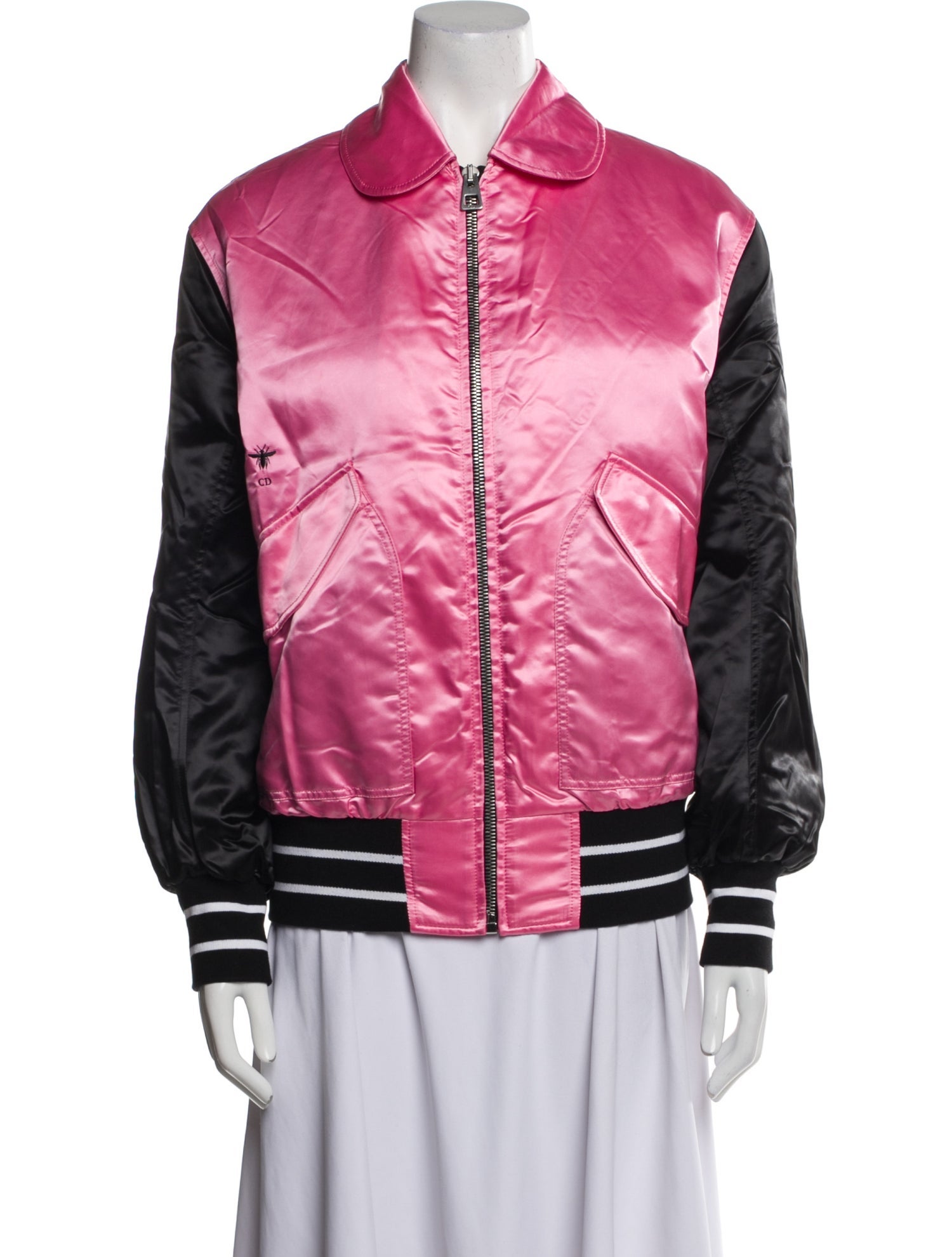 Christian Dior 2022 Satin Bomber Jacket