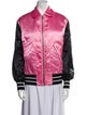 Christian Dior 2022 Satin Bomber Jacket