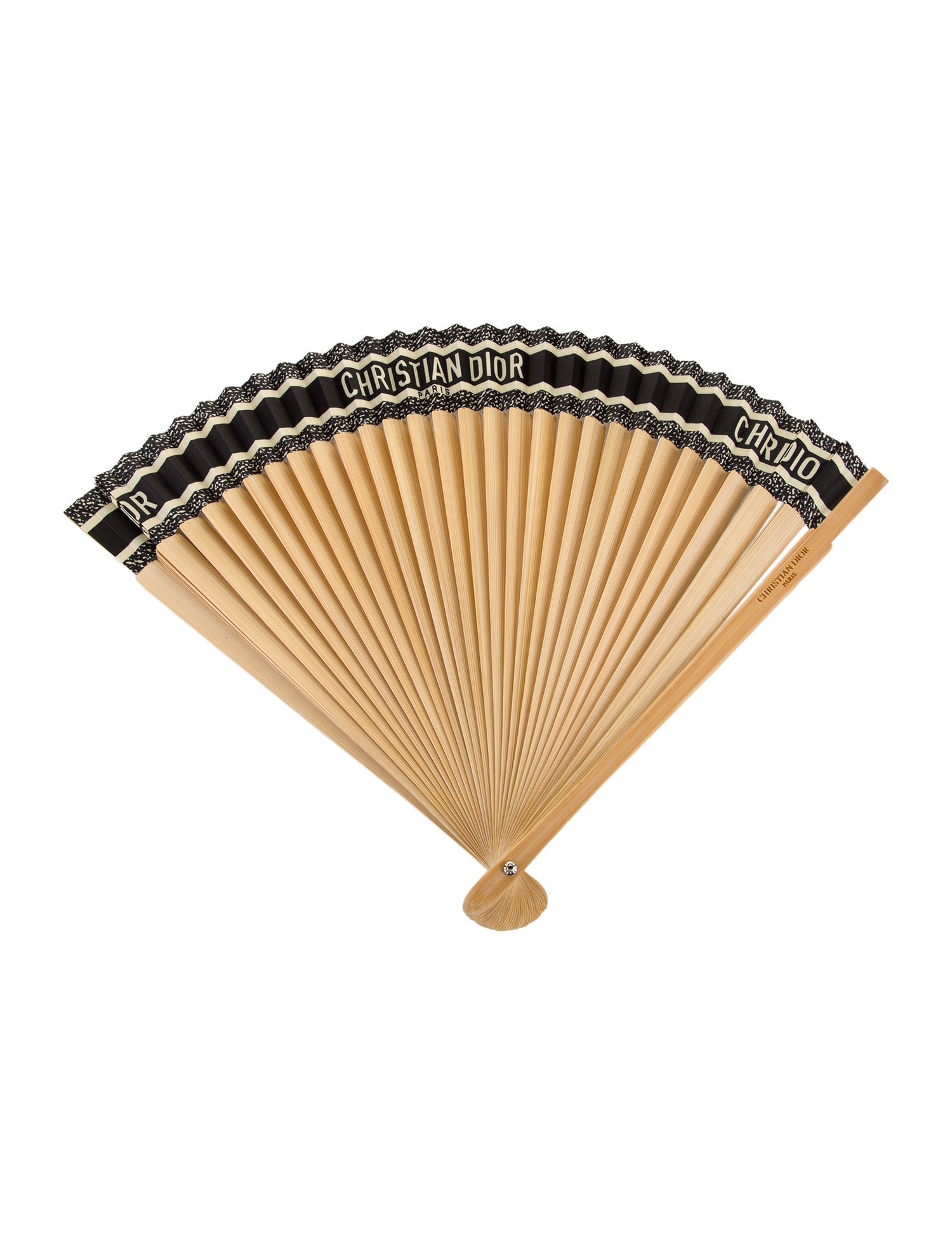 Christian Dior Logo Hand Fan