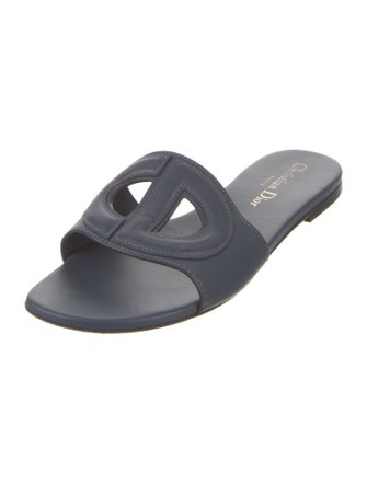 Christian Dior Leather Slides