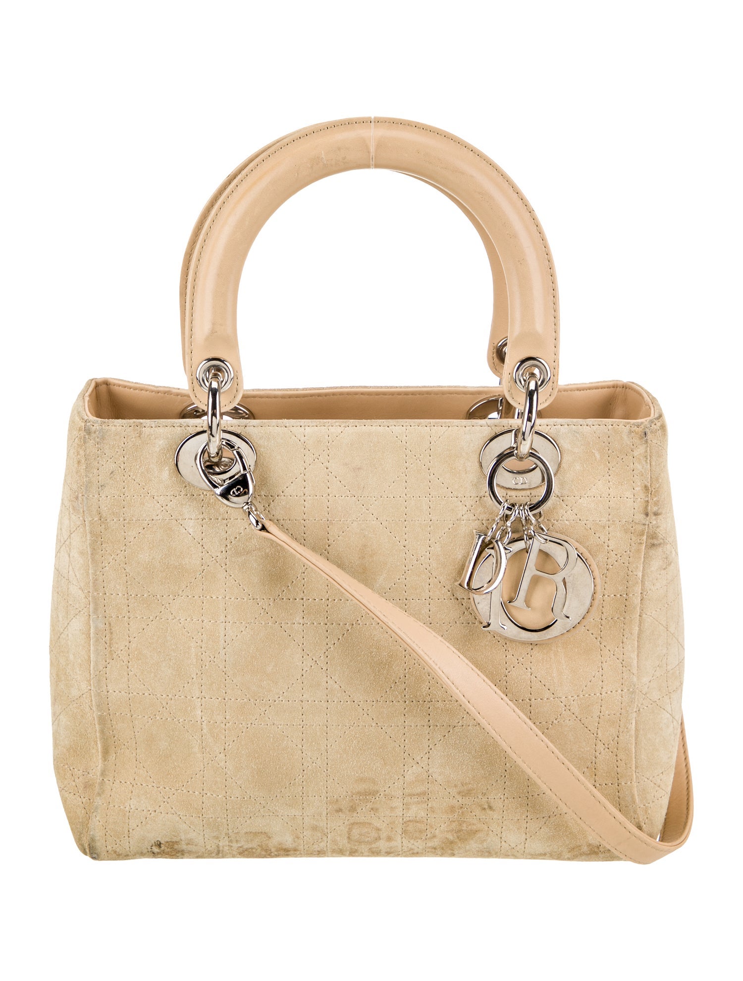 Christian Dior Cannage Top Handle Bag