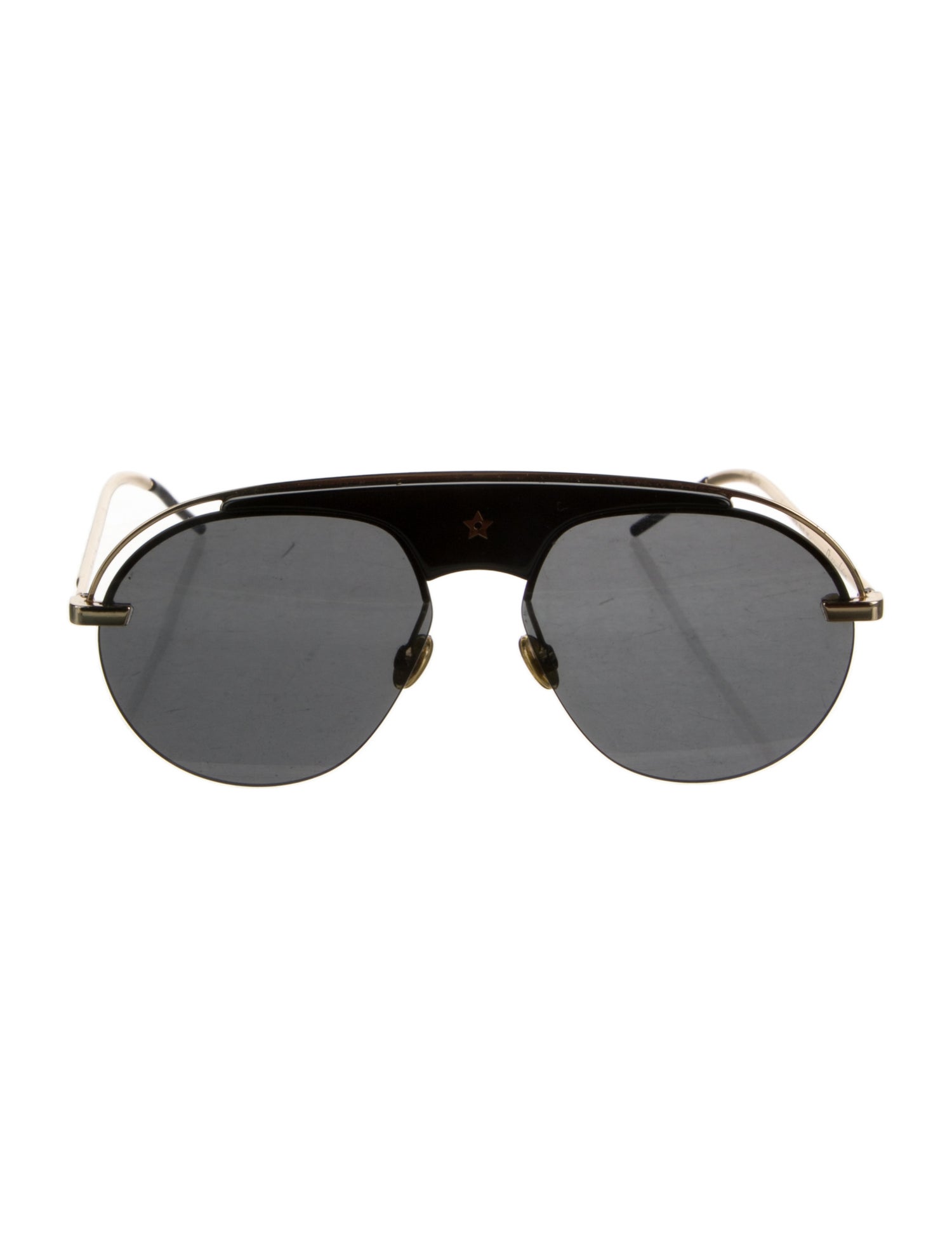 Christian Dior Aviator Tinted Sunglasses