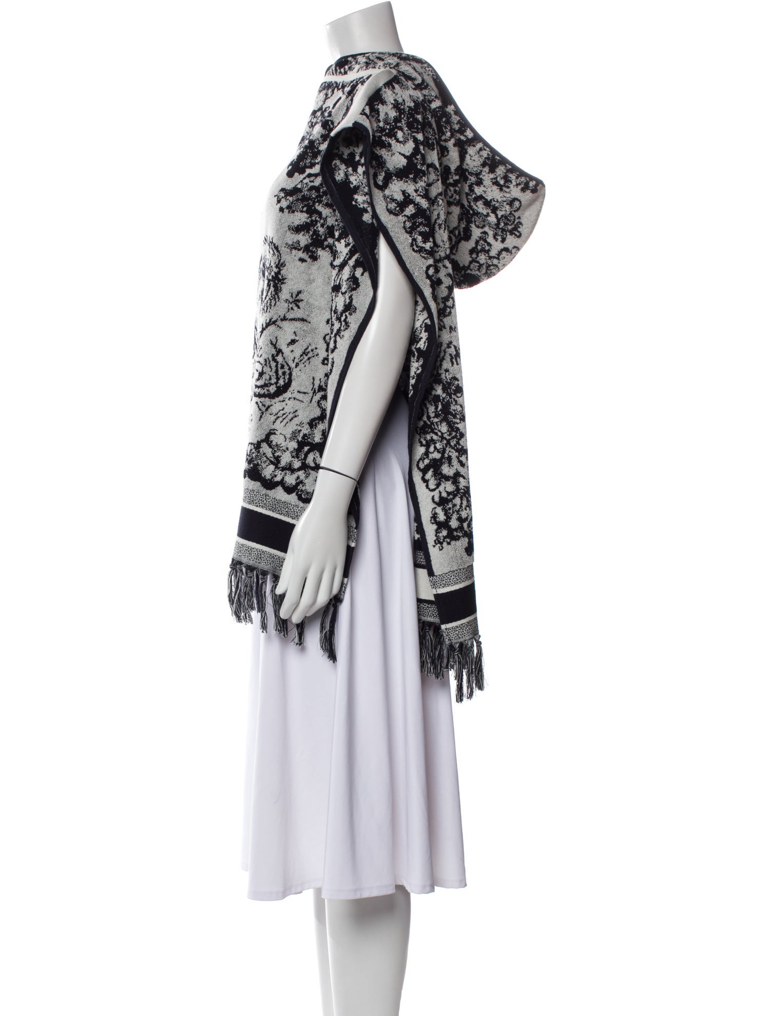 Christian Dior Printed Bateau Neckline Sweater w/ Tags