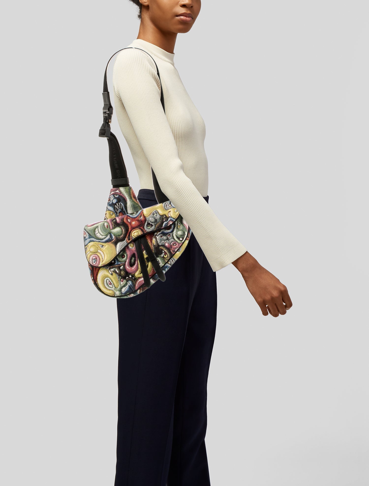 DIOR MEN Jacquard Christian Dior Saddle