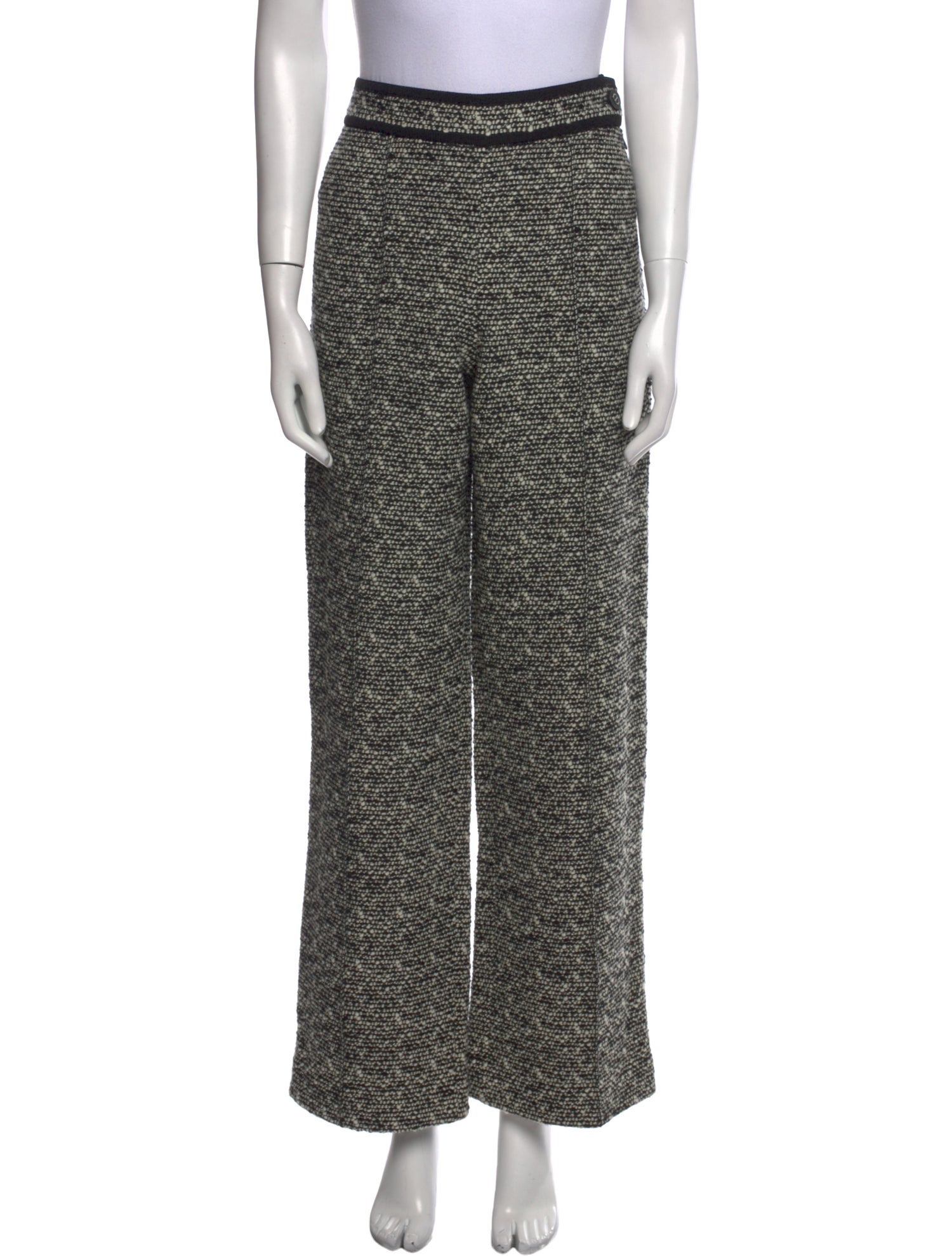 Christian Dior Wool Wide Leg Pants