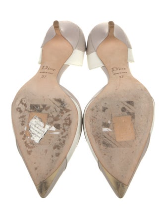 Christian Dior Leather D'Orsay Pumps