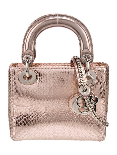 Christian Dior Python Lady Dior Mini