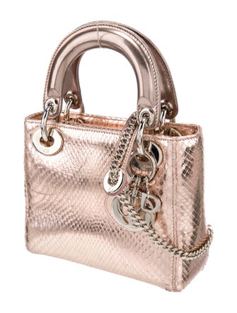 Christian Dior Python Lady Dior Mini