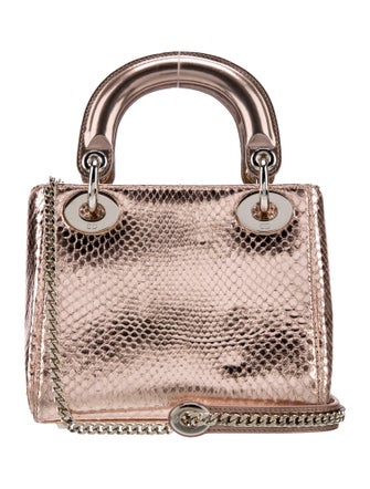 Christian Dior Python Lady Dior Mini