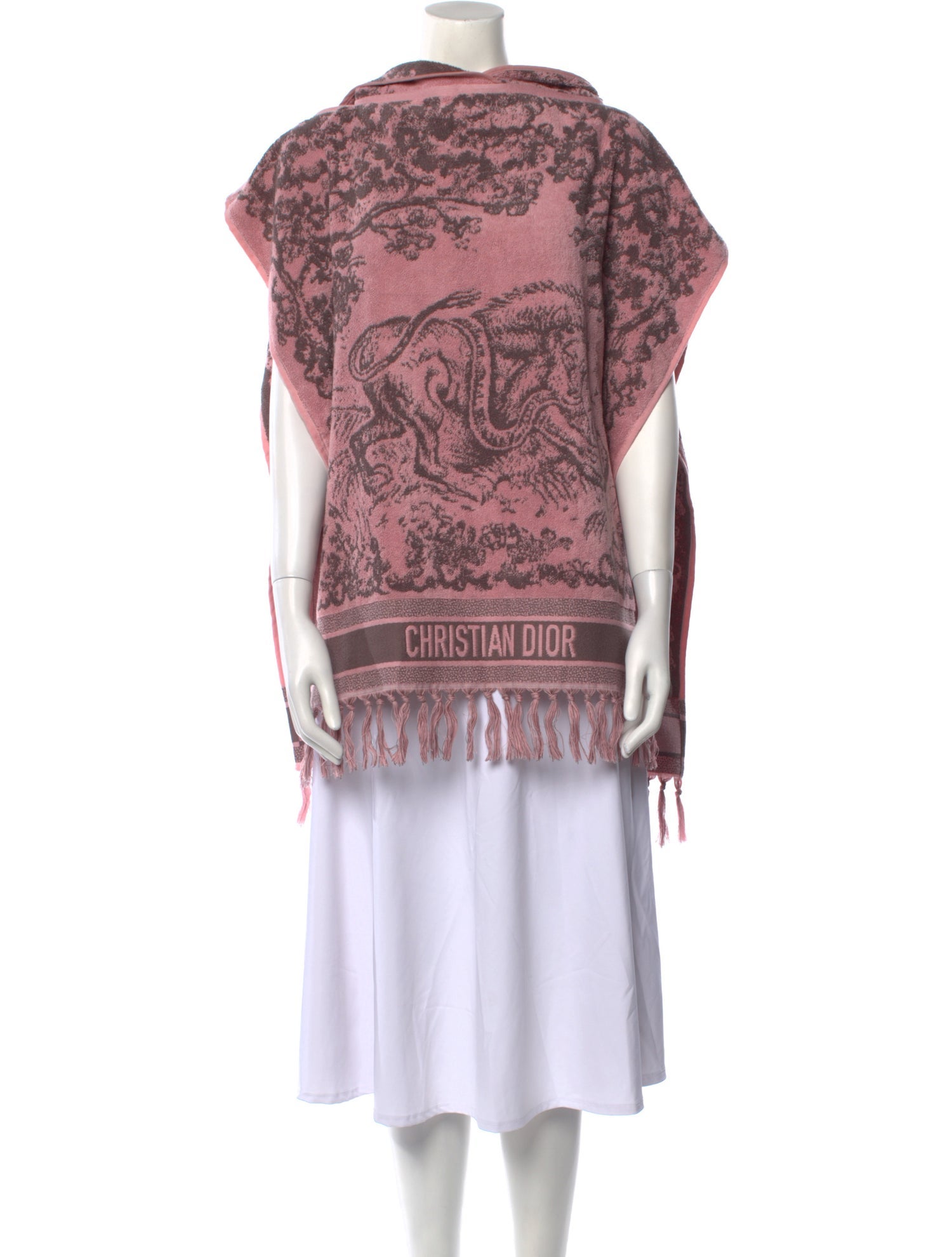 Christian Dior Printed Bateau Neckline Sweater w/ Tags