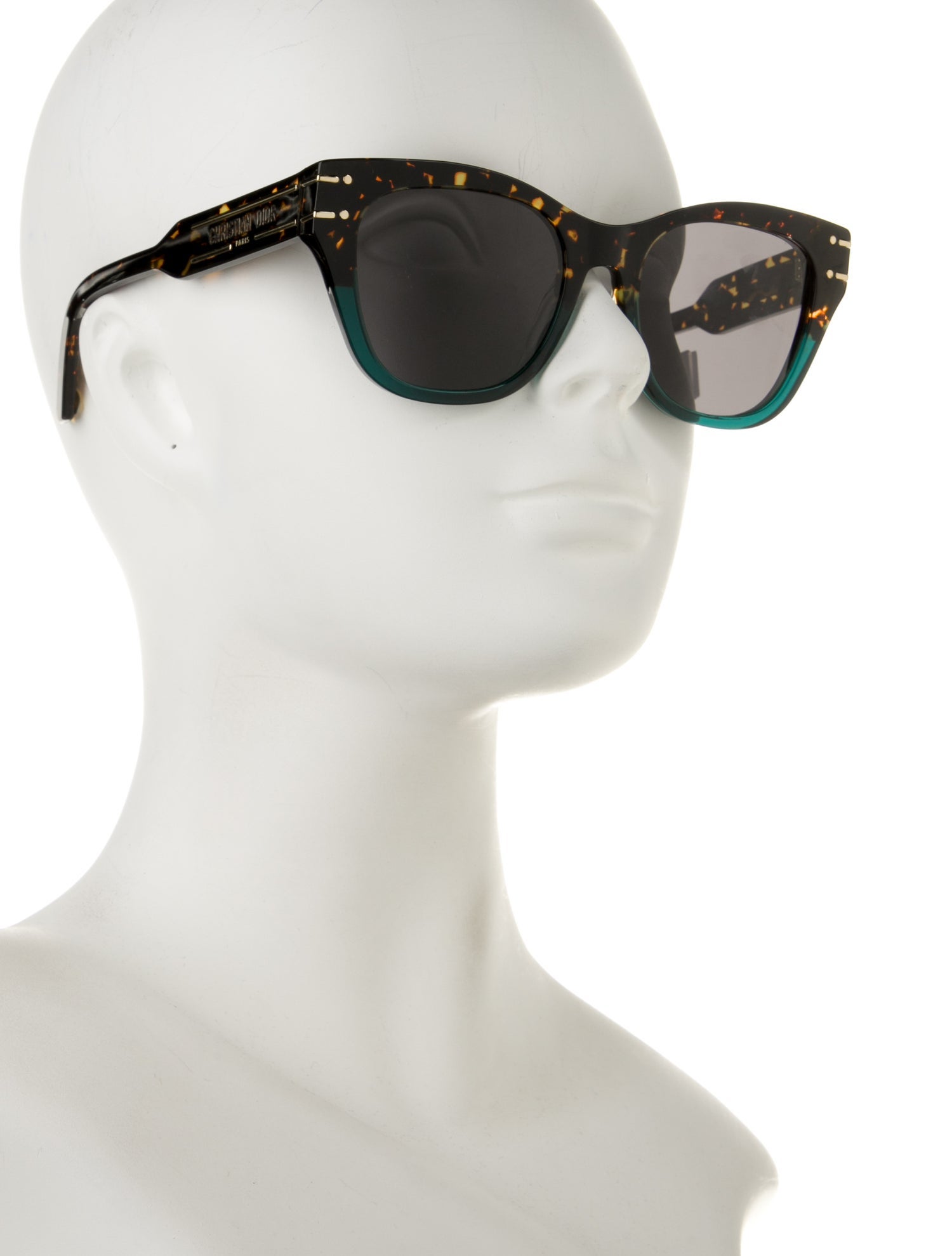 Christian Dior Wayfarer Tinted Sunglasses