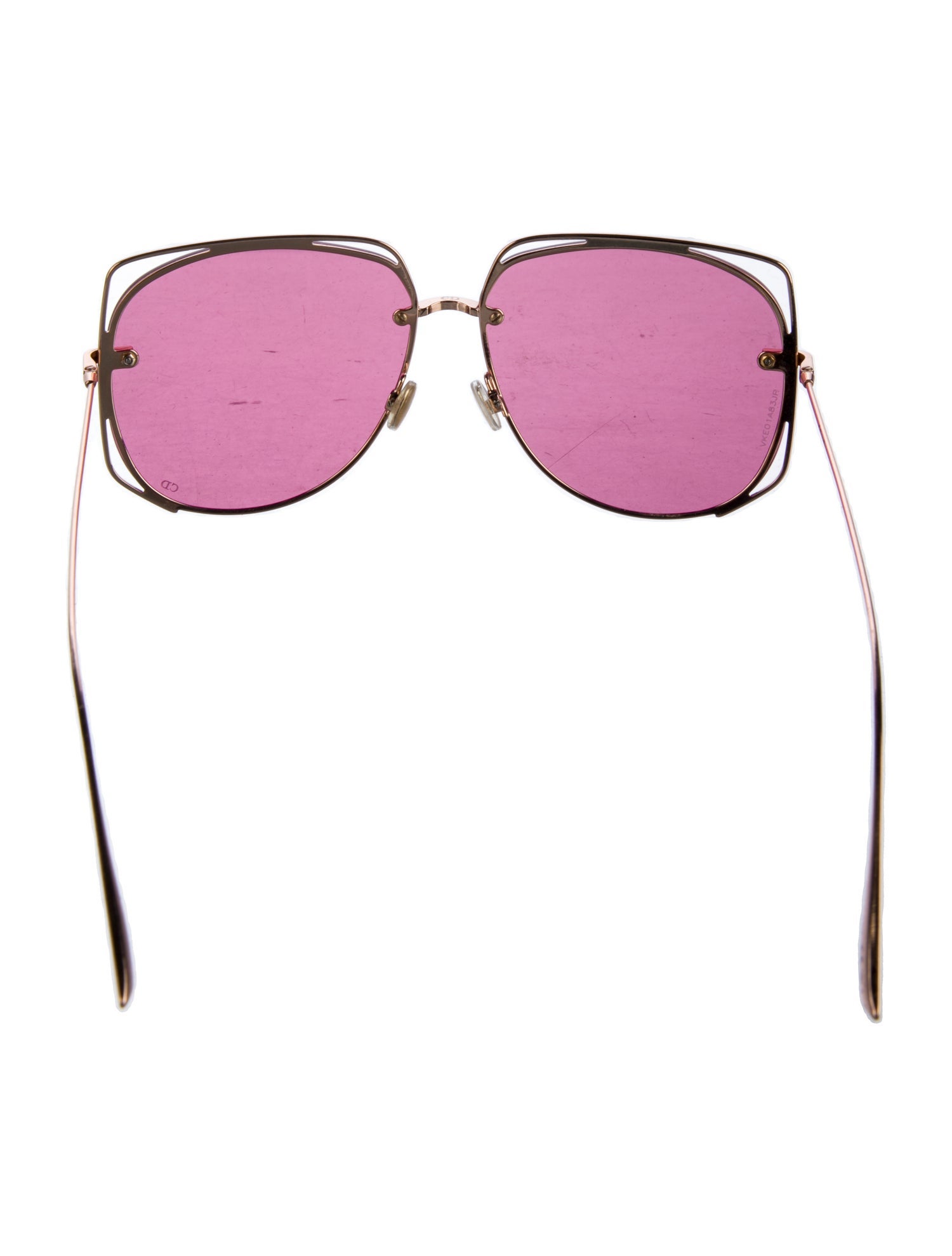 Christian Dior Oversize Tinted Sunglasses