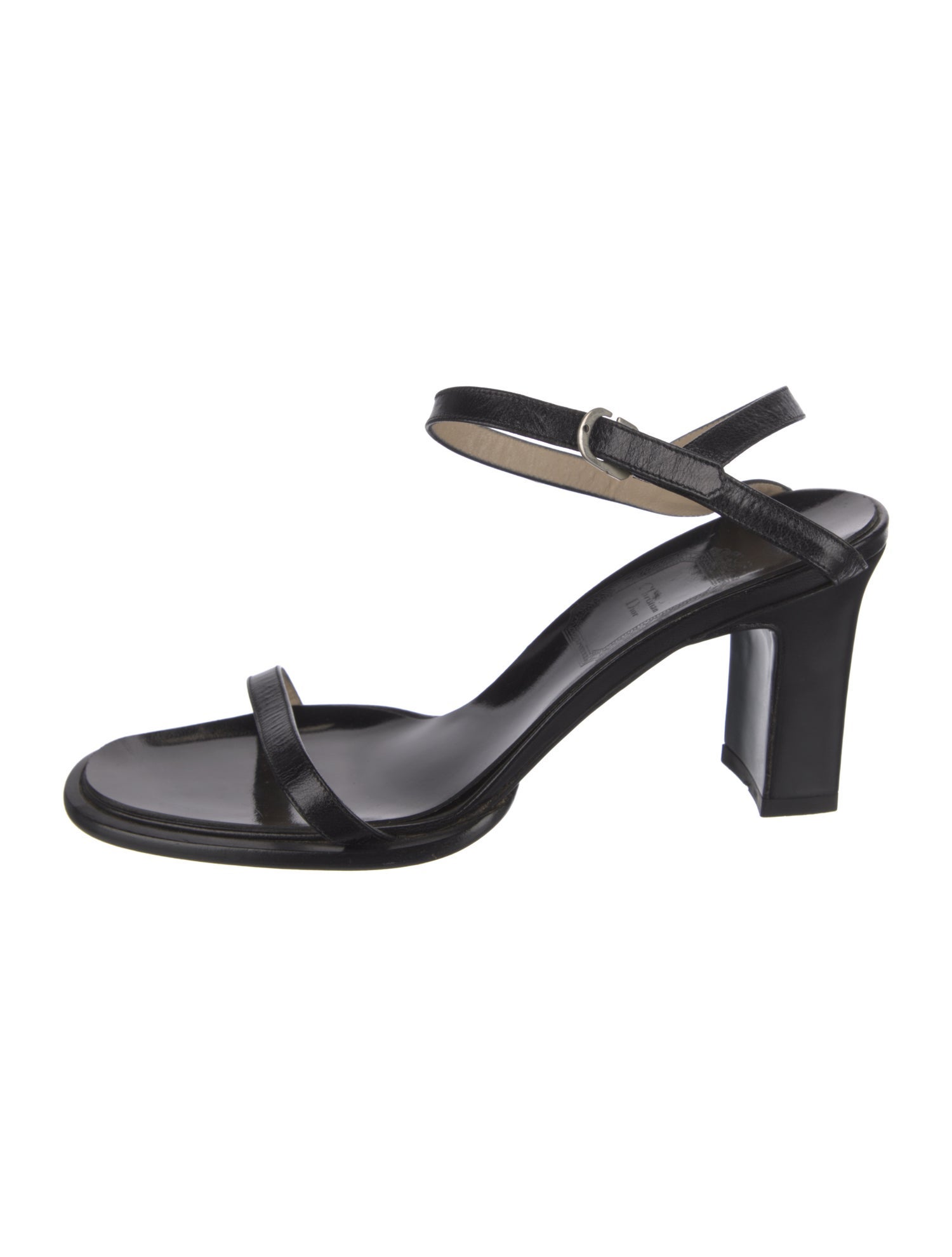 Christian Dior Leather Slingback Sandals