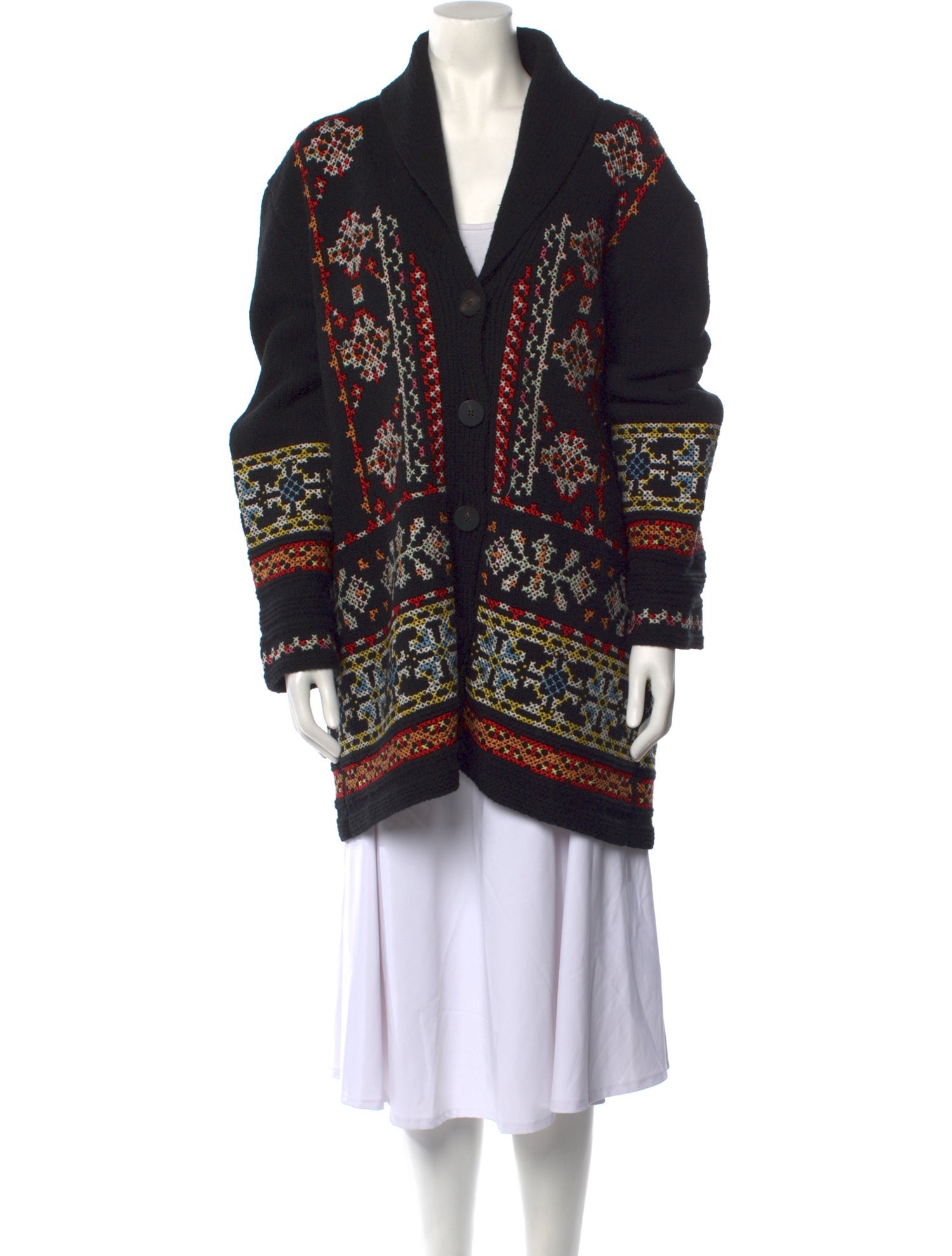 Christian Dior Wool Printed Sweater