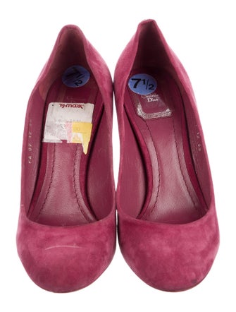 Christian Dior Suede Pumps