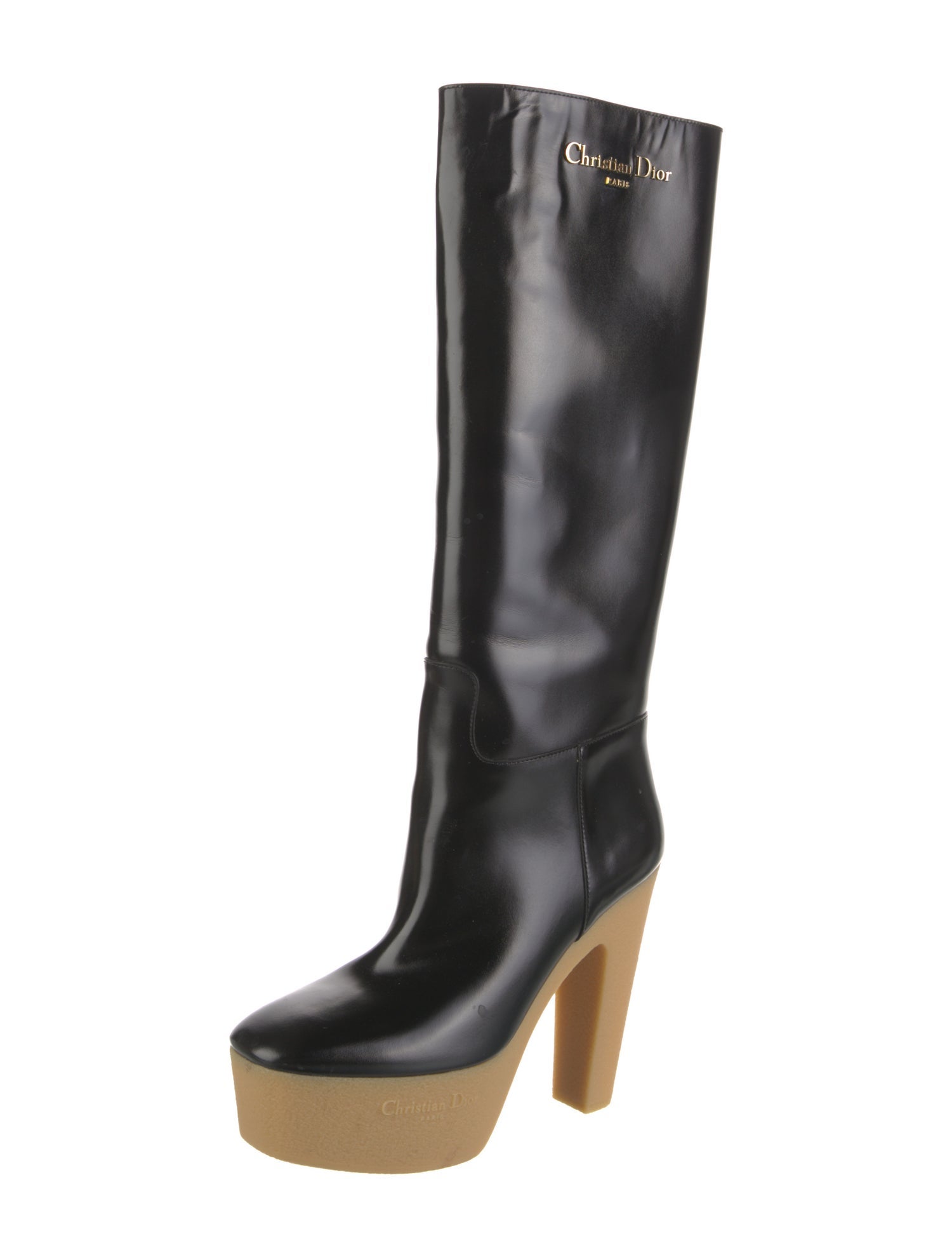 Christian Dior Leather Boots