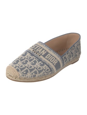 Christian Dior Canvas Printed Espadrilles