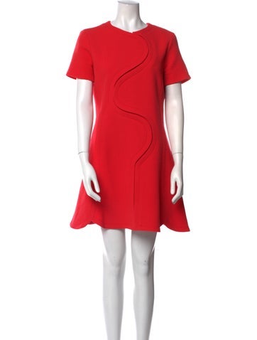 Christian Dior Dresses Virgin Wool Mini Dress M