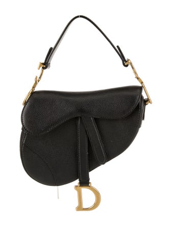 Christian Dior Leather Saddle
