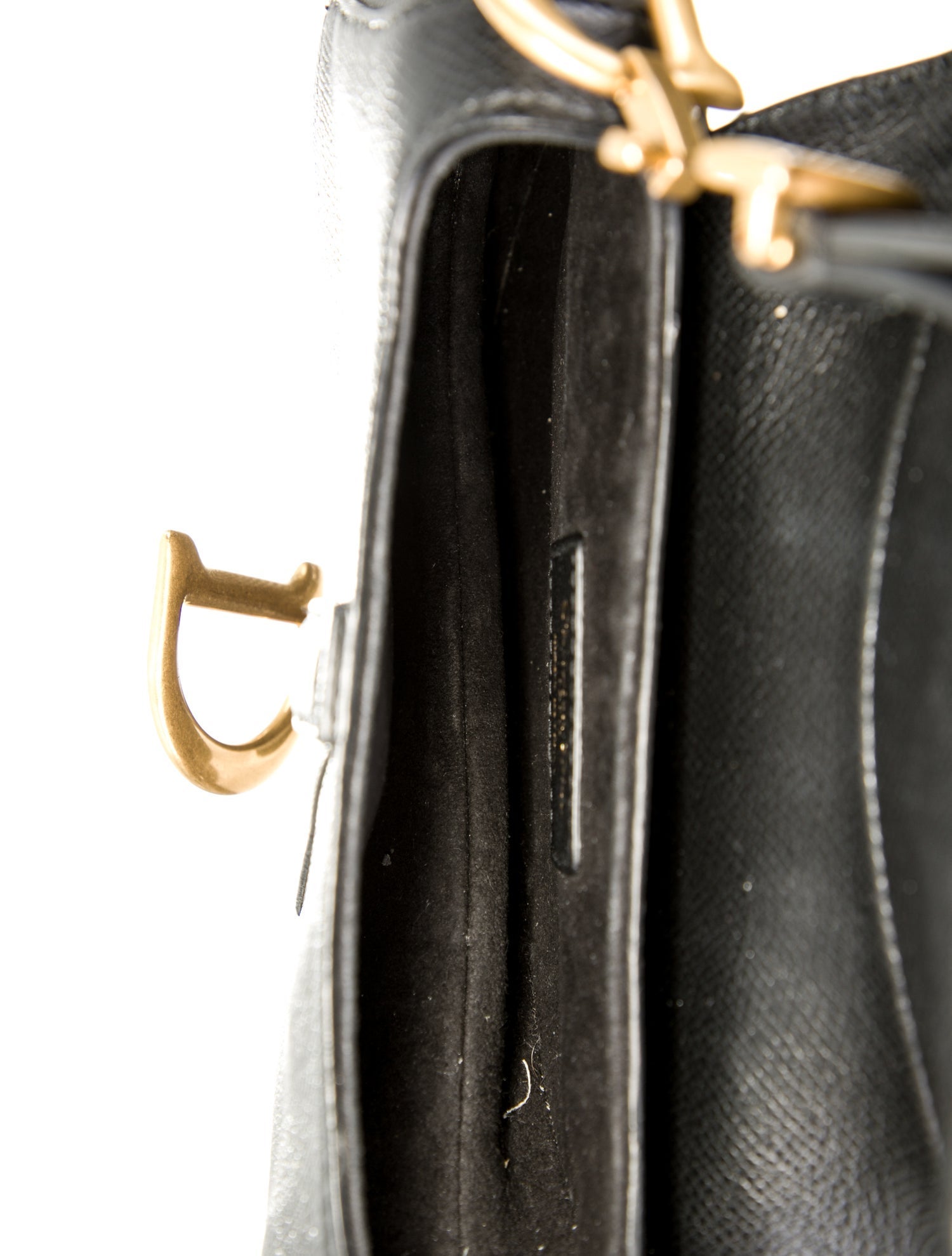 Christian Dior Leather Saddle