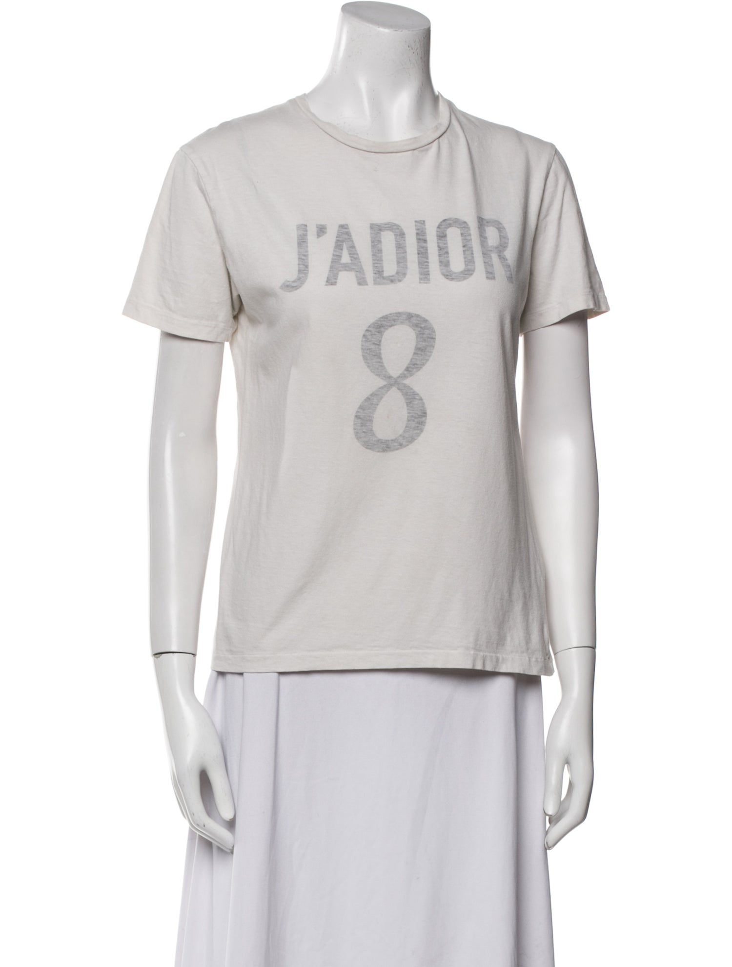 Christian Dior Graphic Print Crew Neck T-Shirt