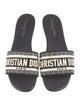 Christian Dior Dway Canvas Slides